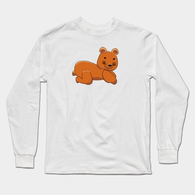 Teddy Long Sleeve T-Shirt by linesdesigns